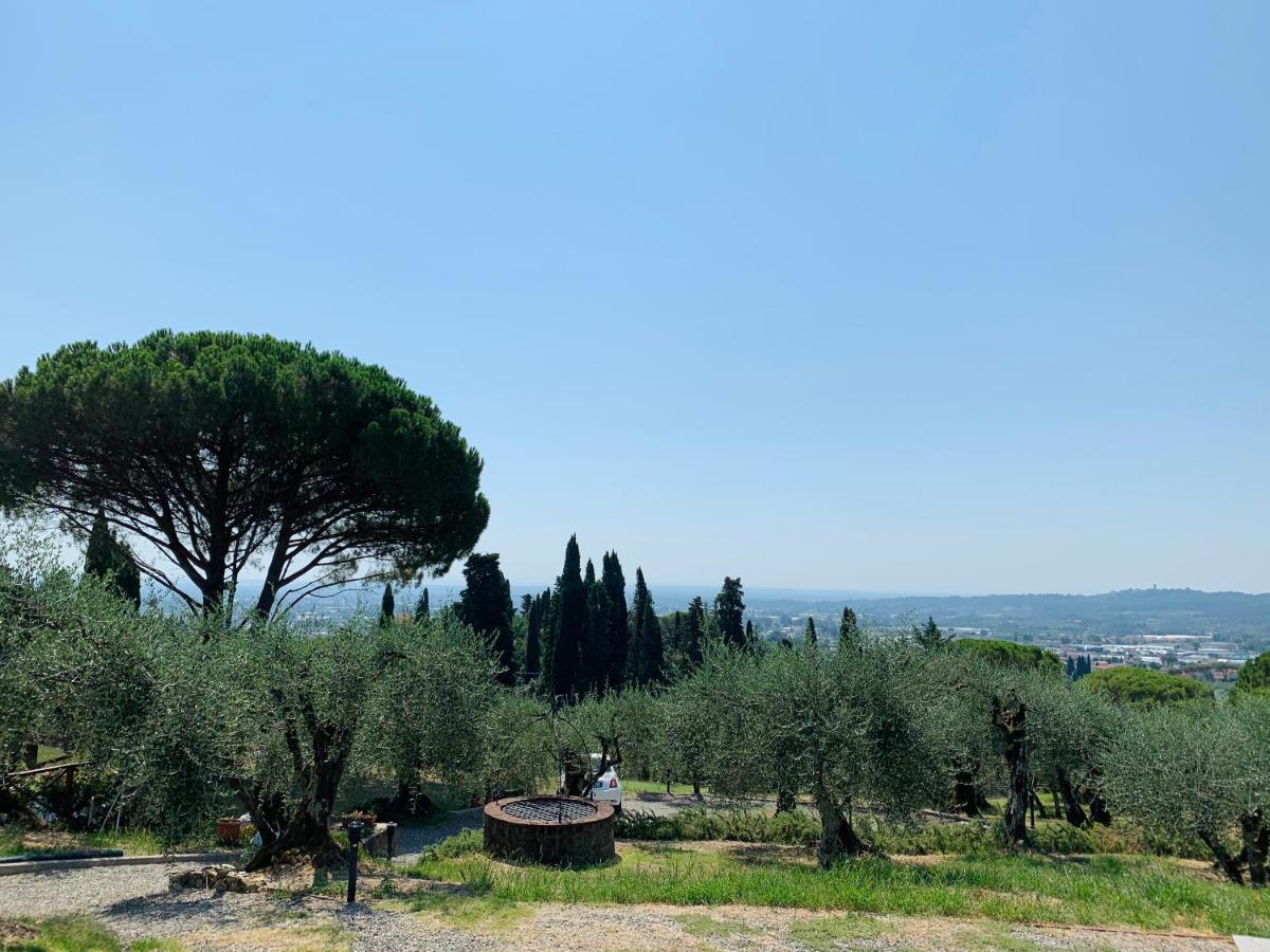 Cozy Tuscany Apartment With View Pescia Exterior foto